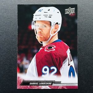Gabriel Landeskog - 2022-23 Upper Deck #48